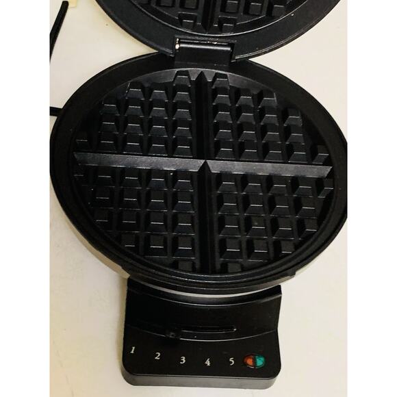 Cuisinart Classic Waffle Maker Model WMR-CA Setting Control Knob Missing Tested - Picture 4 of 6